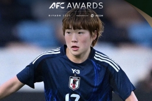 官方：濱野舞香當(dāng)選亞足聯(lián)年度亞洲最佳國際女足球員