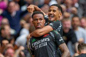 堅(jiān)不可摧！阿森納連續(xù)兩場(chǎng)英超讓對(duì)手零射正，上次是03-04賽季