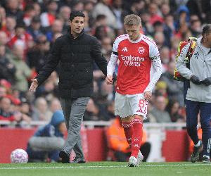 阿爾特塔：我對(duì)新援感到滿意 厄德高不上場(chǎng)也是隊(duì)長(zhǎng)需要領(lǐng)導(dǎo)球隊(duì)