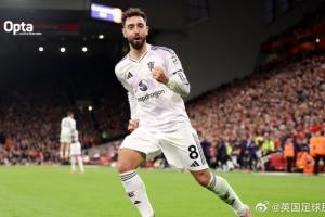 Opta：B費(fèi)在英超的助攻數(shù)已達(dá)52次，位列隊(duì)史第5位！