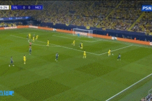 連續(xù)12場破門！哈蘭德接劉易斯橫傳搶點捅射破門 曼城1-0領(lǐng)先黃潛