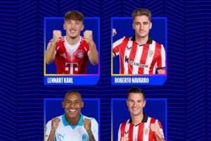 歐冠今日最佳進球候選：卡爾、R-納瓦羅、古魯澤塔、派尚在列