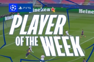 上演巴薩生涯首個帽子戲法！歐冠官方：費爾明當(dāng)選本輪最佳球員