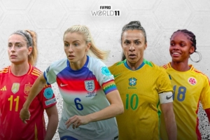 FIFPRO女足年度最佳陣候選：邦馬蒂、普特拉斯領(lǐng)銜，39歲瑪塔在列