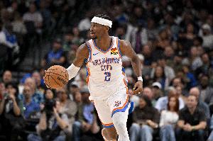 本賽季不足5次罰球砍下30+場數(shù)：亞歷山大和拉文并列第一 各有2次