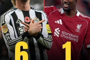 伊薩克加盟利物浦后僅1球入賬，替代者沃爾特馬德為紐卡已打進(jìn)6球