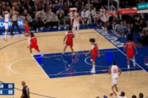 收比賽了要！哈特&克拉克森連中三分 尼克斯轟出17-0