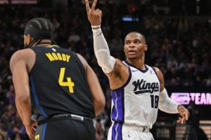 湖人火箭五連勝；雷霆終于輸了；三雙王們的記錄