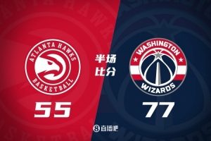 奇才半場(chǎng)領(lǐng)先老鷹22分！CJ27分&三分8中7 基斯珀特首節(jié)16分