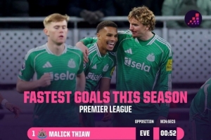 52秒頭球建功！佳夫刷新福登剛創(chuàng)造的本賽季英超最快進(jìn)球紀(jì)錄