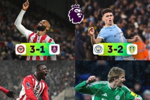 精彩！今日5場(chǎng)英超比賽出現(xiàn)22粒進(jìn)球，場(chǎng)均打進(jìn)4.4球