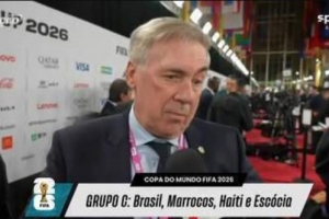 安切洛蒂：巴西隊(duì)有能三場(chǎng)小組賽都贏下來，目標(biāo)是打進(jìn)世界杯決賽