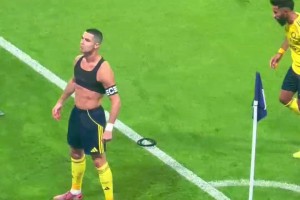 一身腱子肉！C羅這慶祝霸氣十足??