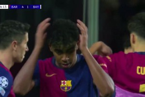 拉菲尼亞封神的夜晚，亞馬爾也打出了高水平表演！