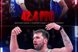 湖蜜跪謝Nico！東契奇目前場均45.3分，比濃眉+弗拉格+克萊總和還多??