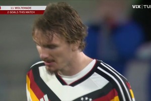 巴庫直塞禁區(qū)助攻！沃爾特馬德破門雙響！德國2-0領(lǐng)先盧森堡！