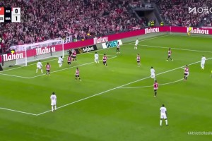 藝術(shù)品！皇馬連續(xù)14腳傳球擊潰畢巴防線，姆巴佩助攻卡馬文加破門