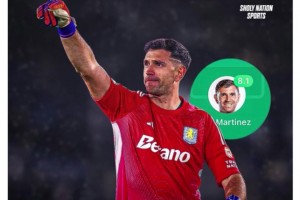 全場7次撲救！大馬丁賽后被評8.1高分