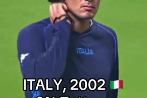 帥出天際！02世界杯意大利國家隊堪稱男模天團(tuán)??